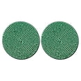 thumbnail image 1 of 2pcs Cup Coasters Vehicle Coasters Auto Round Water Cup Holders Non-slip Cup Pads, 1 of 8