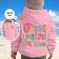 thumbnail image 2 of Toddler Girl'S Hoodie Long Sleeve Soft Sweatshirt Graphic Hoody Kids Cute Pullovers Top Girls Clothing Pink Size 1-2T, 2 of 6