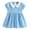 Light blue, variant on GiLiling Toddler Baby Girls Ruffles Ruched Dresses Summer Solid Casual Puff Sleeve Frills Doll Collar Skirt Dress Clothes (Light blue, 18-24 Months)