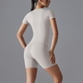thumbnail image 4 of Kaemgyyd Womens 2 Piece Workout Sets Short Matching Lounge Sets Summer Clothes Slim Fitted Athletic Tee Yoga Shorts Going out Gym Outfits, 4 of 7