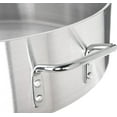 thumbnail image 5 of Soro Essentials- 15 qt. Heavy Weight Aluminum Brazier 6 mm Thickness- Brazier with Riveted Handles Perfect for Roasting Sauteing Searing and Pan Frying Home Kitchen Restaurant, 5 of 9