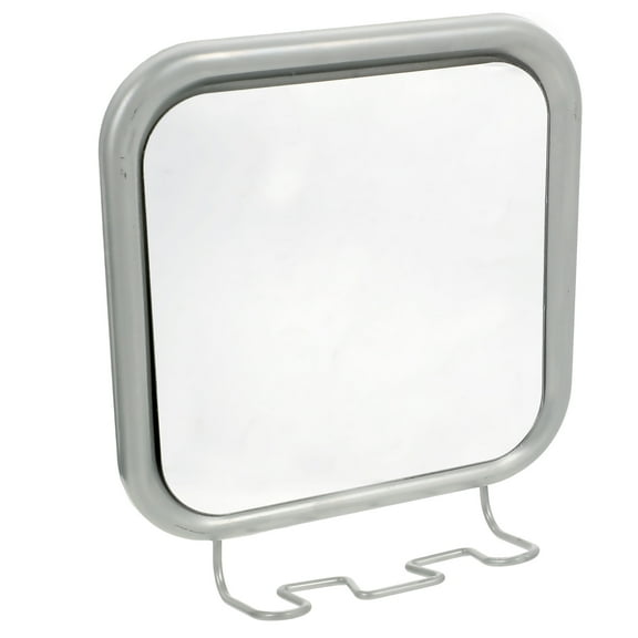 Wall-mounted Makeup Mirror Shaving Vanity Mirror Wall Hanging Mirror Anti-fog Mirror with Hook