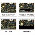 thumbnail image 4 of Bracken Plants Credit Card Skins Leaf Debit Card Skin Sticker Covering Personalizing Bank Card Protecting Decals Waterproof Removable No Bubble Slim for Transportation Key Card 7.3x5.4Inch, 4 of 8
