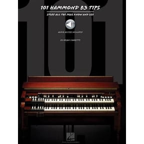 Pre-Owned 101 Hammond B-3 Tips Stuff All the Pros Know and Use Book/Online Audio, (Paperback)