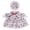 White, variant on Porch Goose Outfit for 19-23 Inch Statue Pink Plaid Heart Pattern Dress with Bow Valentine Day Outdoor Front Porch Patio Garden and Yard Decoration