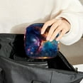 thumbnail image 6 of Space Galaxy Glitter Nebula Sanitary Napkin Storage Bag, Zipper Menstrual Cup Pouch Feminine Menstruation First Period Pads Holder for Girls Women Ladies, 6 of 6