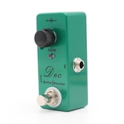 MOSKYAudio Dec Buffer Booster Electric Guitar Effect Pedal Mini Single with Clean Boost True Bypass