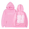 thumbnail image 4 of LUOGENLI Hoodies Girls Valentine's Day Hoodies Size 7-8 Boys and Girls Casual Loose Cute Print Long Sleeve Hoodie Sport Girls Sweatshirts Size 6 Girls Sweatshirts Size 10-12 Zipper 3-4 Years, 4 of 5