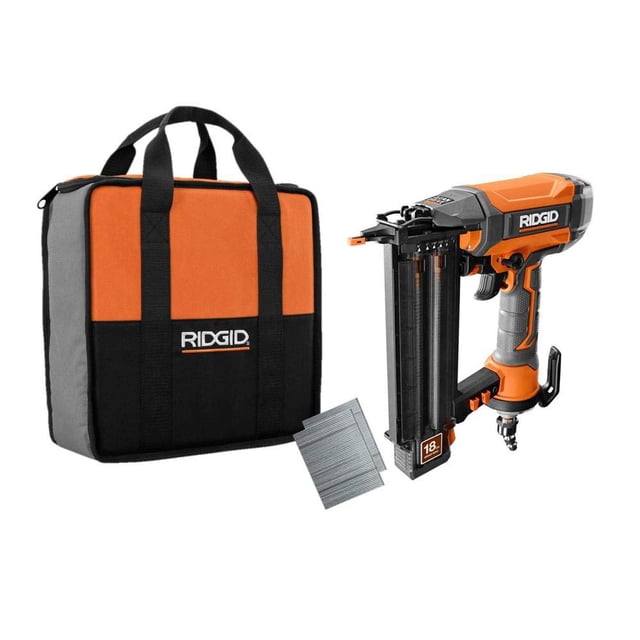 Clavadora Brad RIDGID R213BNF, calibre 18, 5,4 cm, con CLEAN DRIVE