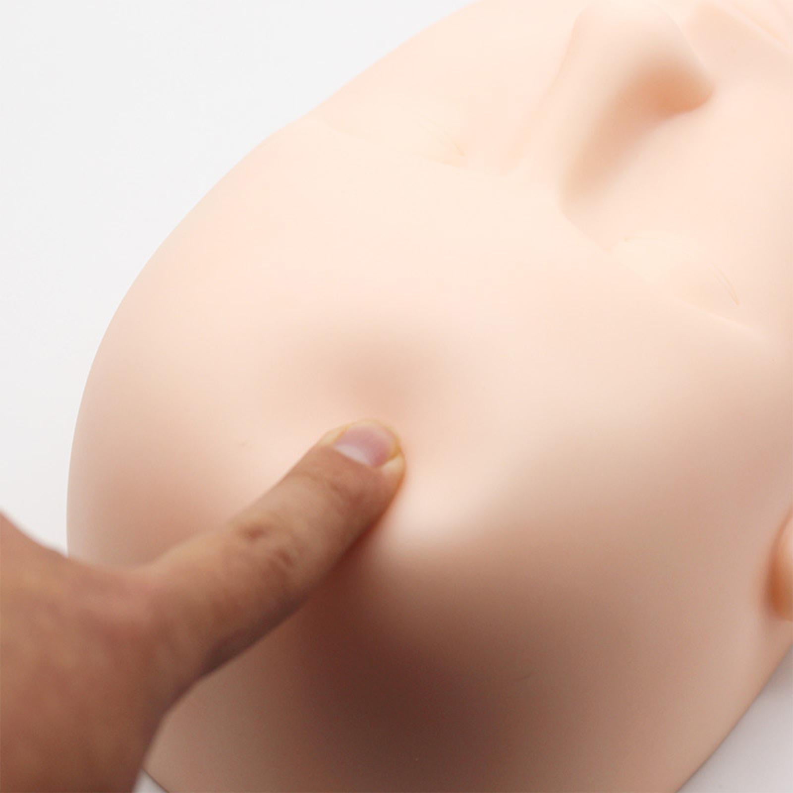 Head, Silic Practice Makeup Head, Head, Training Heads Manikin