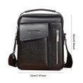 thumbnail image 3 of Bolso bandolera Bolso cruzado para hombre con correa ajustable, monedero para gimnasio, monedero para niños, bolso tipo cartera para exteriores, 3 of 3
