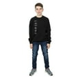 thumbnail image 4 of DC Comics Boys Justice League Movie Sprayed Emblems Sweatshirt, 4 of 5