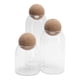 thumbnail image 4 of Juego de 3 latas redondas ZHCH Almacenamiento Transparente, 4 of 5