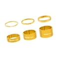 thumbnail image 2 of koolsoo 6 Pcs Entretoise de Casque de Vélo Robuste Ultraléger Lave-Fourche Accessoires de Vélo Or, 2 of 8