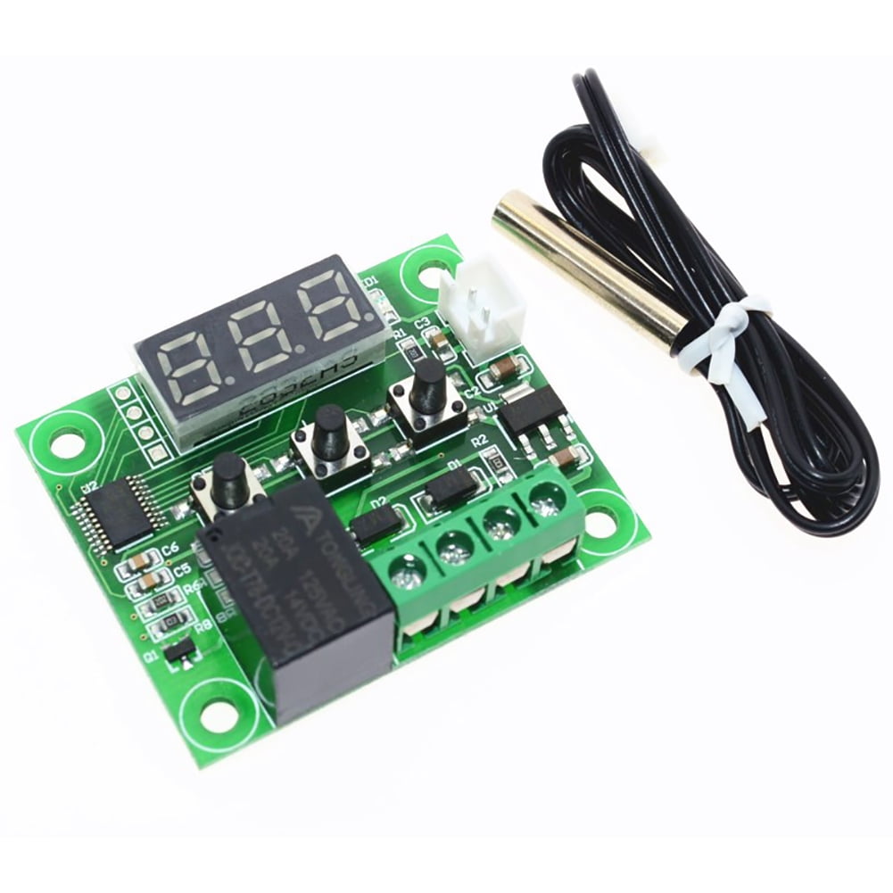 Digital W1209 12V Thermostat 50-110°C Temperature Controller Switch Sensor+Case 