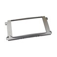 thumbnail image 3 of Double DIN Car CD Radio Fascia Plate Facia Adaptor Panel for Ford Silver, 3 of 5