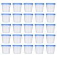 thumbnail image 1 of EeaseMX 50 vasos de orina de 40 ml, de plástico, estériles, con tapa, para recolección de muestras, accesorios para análisis de orina (color aleatorio), 1 of 8