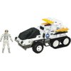 Gi Joe Bravo Vehicle With Figure - Wolf Hound With Whiteout V1