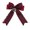 A, variant on 2000S Cool Girl Lace Hair Clip With Love Heart Charm Decors Large Hair Bows For Parties And Special Event Dressingup