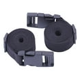 thumbnail image 1 of 2 piezas Carreras de carrito de golf correas de equipaje de nylon Práctico con la hebilla de liberación rápida Viajes de 39 pulgadas tiras de azotes Negro, 1 of 8