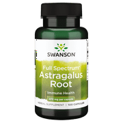 Swanson Astragalus Root 470 mg 100 Capsules