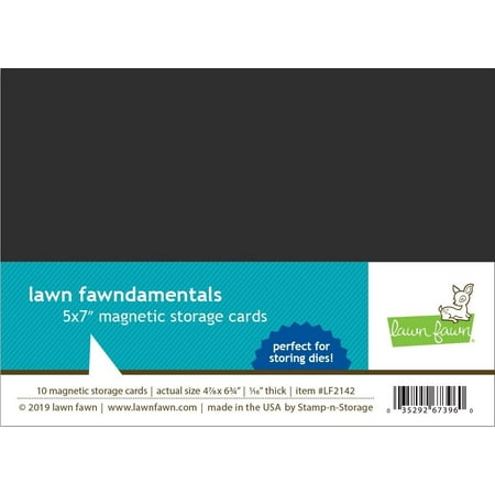 UPC: 0035292673960 | Lawn Fawn Magnetic Storage Cards 5 X7 10/Pkg-