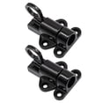 thumbnail image 4 of Automatic Door Latch Lock, 2PCS Black Screw Installation Pull  Latch Lock  for Cabinet Cupboard Doors, 4 of 8