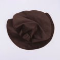 thumbnail image 6 of NinXxx Flat Cap Beret Soft Hat Adjustable Inner Band Style Headwear For Daily Leisure Ensemble Brown, 6 of 6
