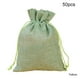 thumbnail image 5 of Matsuzay 50 unids/lote de bolsas de lino con cordón, bolsas de regalo para recuerdo de boda, bolsas para cosméticos para Baby Shower, bolsas para joyas Type3 NO3 Matsuzay CBP118239, 5 of 5