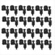 thumbnail image 1 of Paquete de 24 Clips para Mosquiteros de 3/8 de Pulgada con Tornillos. Clips de Ventana Descentrados para Sujetar Mosquiteros de Invierno y Contraventanas., 1 of 7