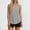 *Gray, variant on Women's UPF 50+ Sun Protection Tank Top ,UV Protective Sleeveless Tank Gray,Womens Plus S