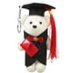 thumbnail image 1 of KAKOWELY Llavero de peluche con forma de oso de graduación. Precioso llavero con colgante de oso de graduación para mochila., 1 of 4