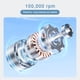 thumbnail image 3 of Ventilador turbo de 100.000 RPM, soplador de aire eléctrico portátil de 4 velocidades, soplador de aire de alta velocidad para teclado de computadora, exteriores, coche y hogar, 3 of 9