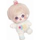 thumbnail image 1 of 20cm Plush Doll Purple Eyes Girl Naked Humanoid Stuffed Body no Attribute 8" Normal Body Wearable Clothing Dress Up Gifts (a-21-with Skeleton), 1 of 4