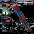 thumbnail image 5 of Nueva linterna LED con batería de litio 10440 y clip para bolígrafo, linterna magnética con zoom retráctil, carga tipo C, para aventuras al aire libre, 5 of 5