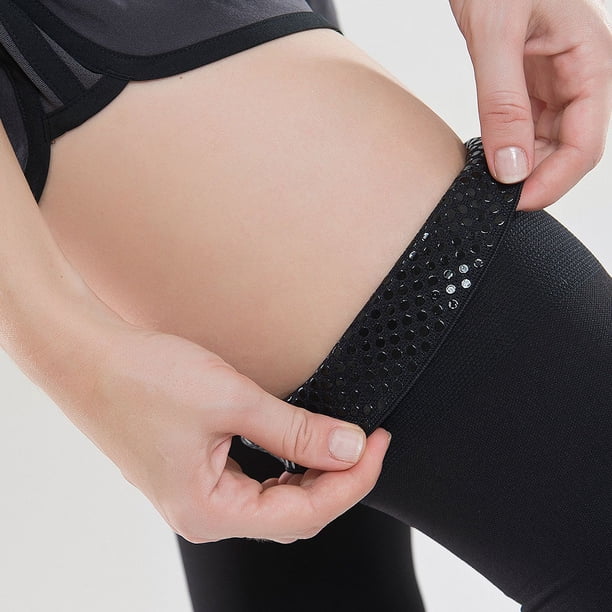 Medias de compresión secundarias en el tubo largo sobre las rodillas, calcetines elásticos, calcetines de compresión deportivos, conjuntos de piernas para hombres y mujeres de generación