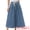 Blue, variant on DARING DIVA Women's Elastic Waist A Line Long Jean Skirts X-Small Blue