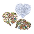 thumbnail image 5 of WINDLAND Heart Shaped Tree of Life Resin Silicone Mold Wall Art Decor Mold for Home Decor, 5 of 8