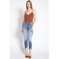 thumbnail image 3 of Kancan - Women's Mid Rise Distressed Ankle Skinny Jeans - kc7274st, 3 of 11