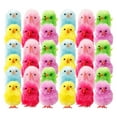 thumbnail image 1 of 36Pcs Easter Chicken Chicken Party Adornment Mini Chick Ornament (Colorful), 1 of 7