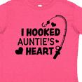 thumbnail image 4 of Inktastic I Hooked Auntie's Heart with Fishing Rod Boys or Girls Toddler T-Shirt, 4 of 5