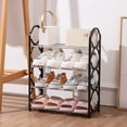 thumbnail image 3 of Simple four-layer shoe rack student dormitory lace assembly detachable shoe rack, 3 of 10