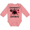 thumbnail image 3 of Inktastic Valentine's Day Grandma's Lovebug Girls Long Sleeve Baby Bodysuit, 3 of 5