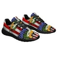 thumbnail image 6 of Camping Camper American Flag Shoes Women's Fashion Sneakers Tennis Running Shoes for Men Women Black Size 4.5, 6 of 7