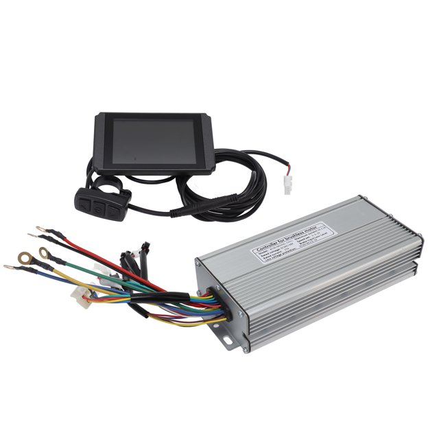 Kit de conversión de litio para bicicleta, controlador de panel de bicicleta eléctrica, kit de controlador de panel de bicicleta eléctrica, piezas de reacondicionamiento de controlador