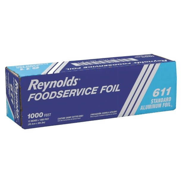 Reynolds Wrap Metro Aluminum Foil Roll, Lighter Gauge Standard, 12" x