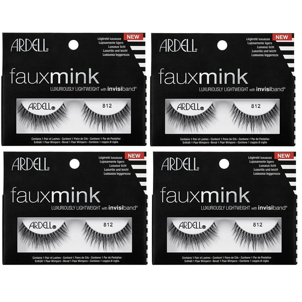 Pestañas postizas Ardell Faux Mink Lashes 812 Natural Look