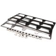 thumbnail image 1 of Duke 600402 ICC FWM3-34 M Stainless Steel Faceplate, 1 of 1