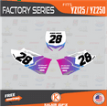 thumbnail image 3 of Kalair GFX Graphics Kit for Yamaha YZ125 (2015-2021) Factory Series, 3 of 5