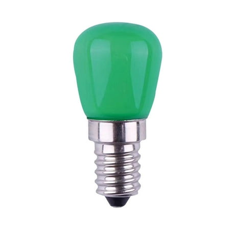 

Xewsqmlo 5pcs E14 Light Bulb 3W 220V Colorful LED Decorative Light Fridge Lamp (Green)